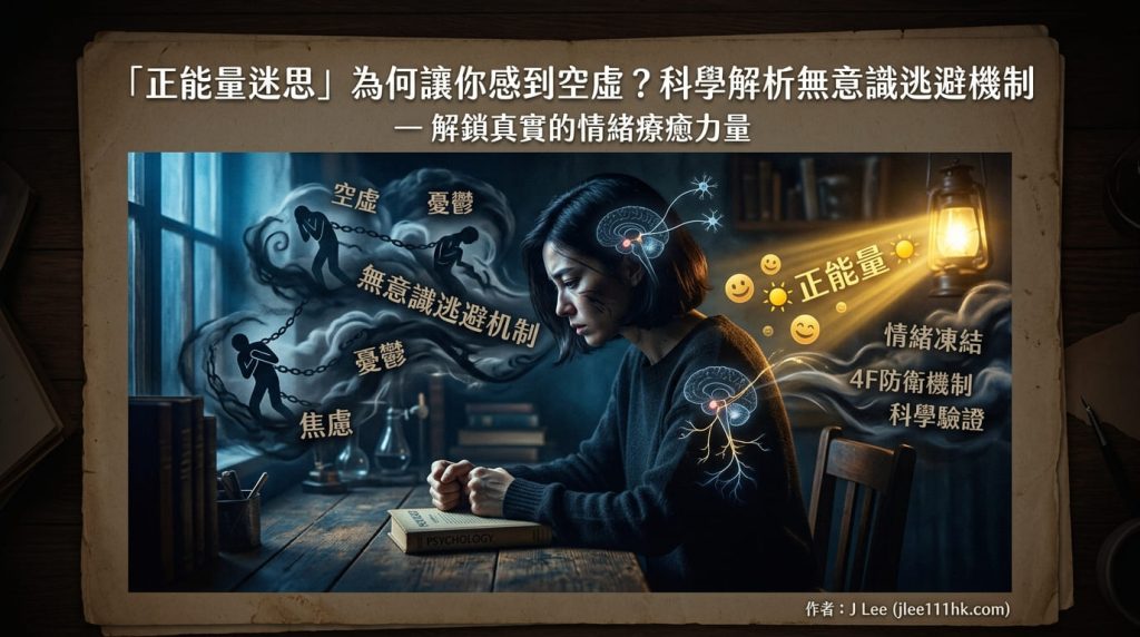 「正能量迷思」為何讓你感到空虛？